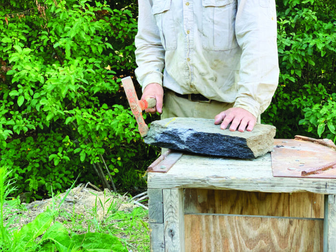 Basic Techniques for Shaping Stone by Hand Mother Earth News